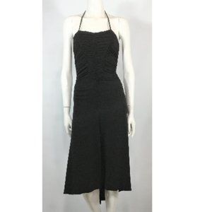 Moda International Ruched Jersey Halter Dress